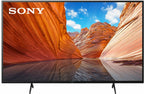 sony - 50" class x80j series led 4k uhd smart google tv