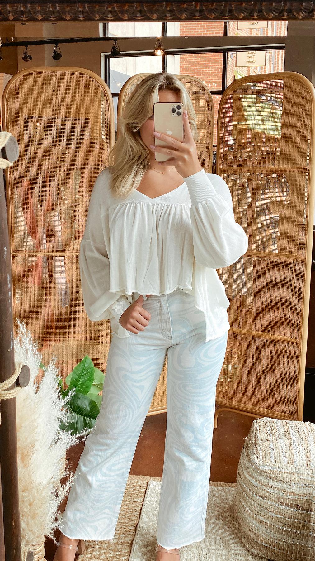The Subside V Neck Sweater