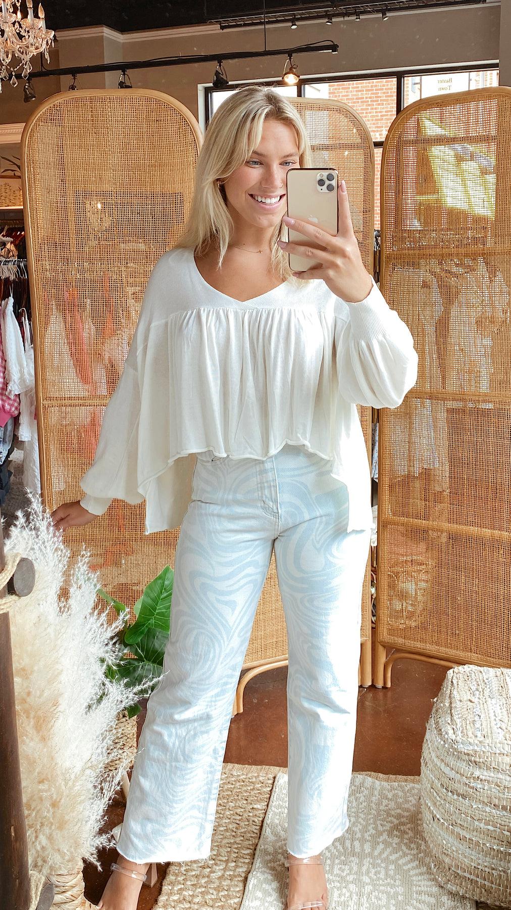 The Subside V Neck Sweater