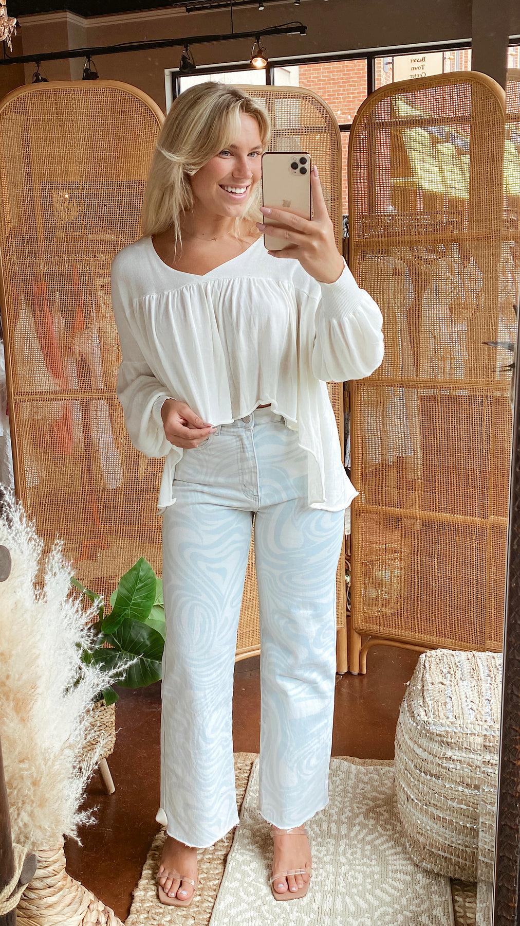 The Subside V Neck Sweater