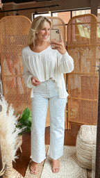 The Subside V Neck Sweater
