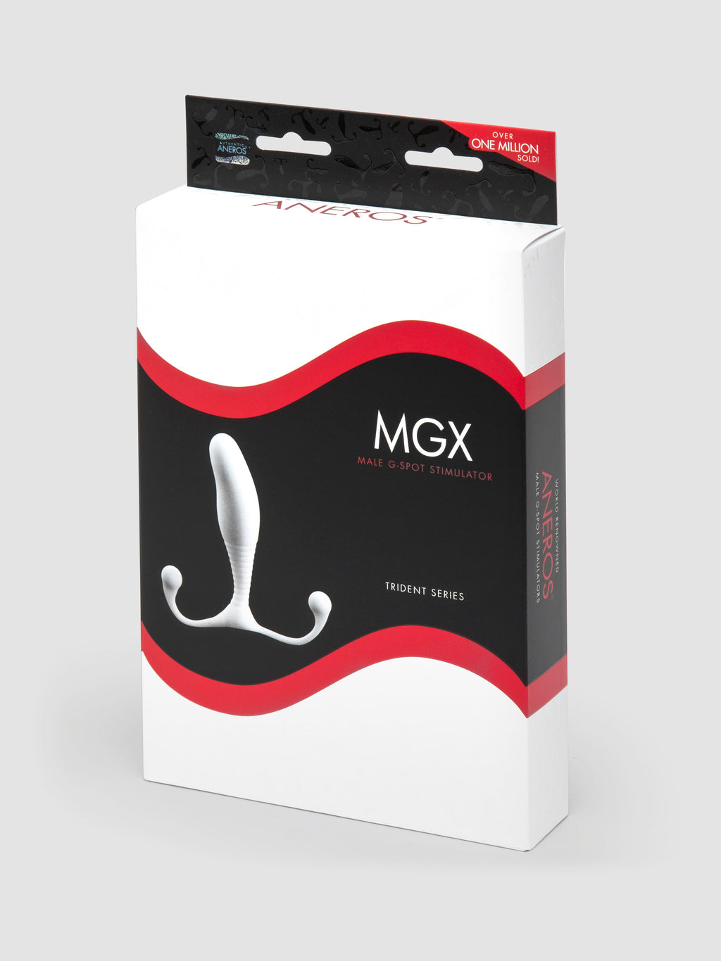Aneros Trident MGX Prostate Massager, White | White