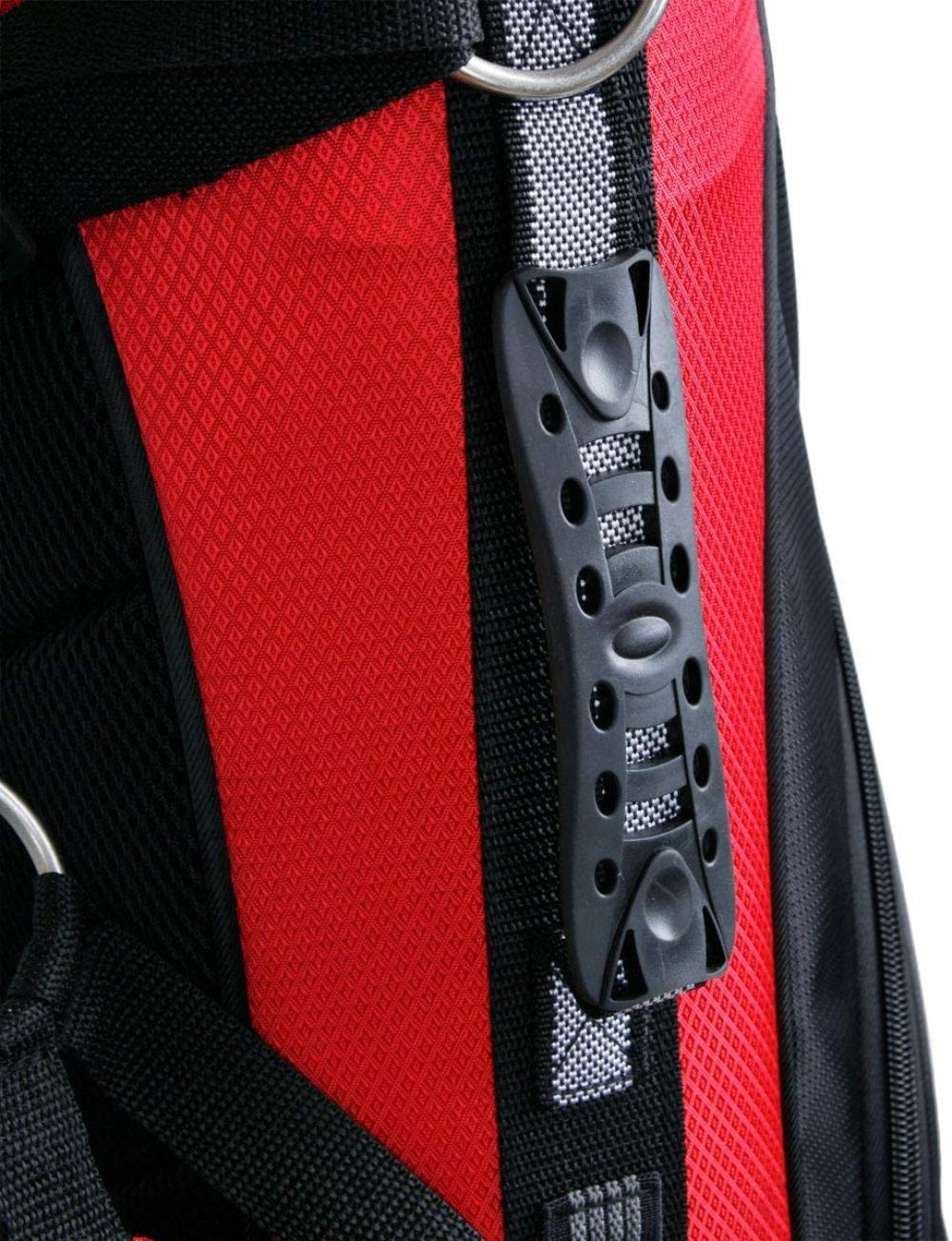 Orlimar SRX 5.6 Golf Stand Bag - Black/Black, 7.5 inch, 5-way graphite friendly separator top By Brand Orlimar