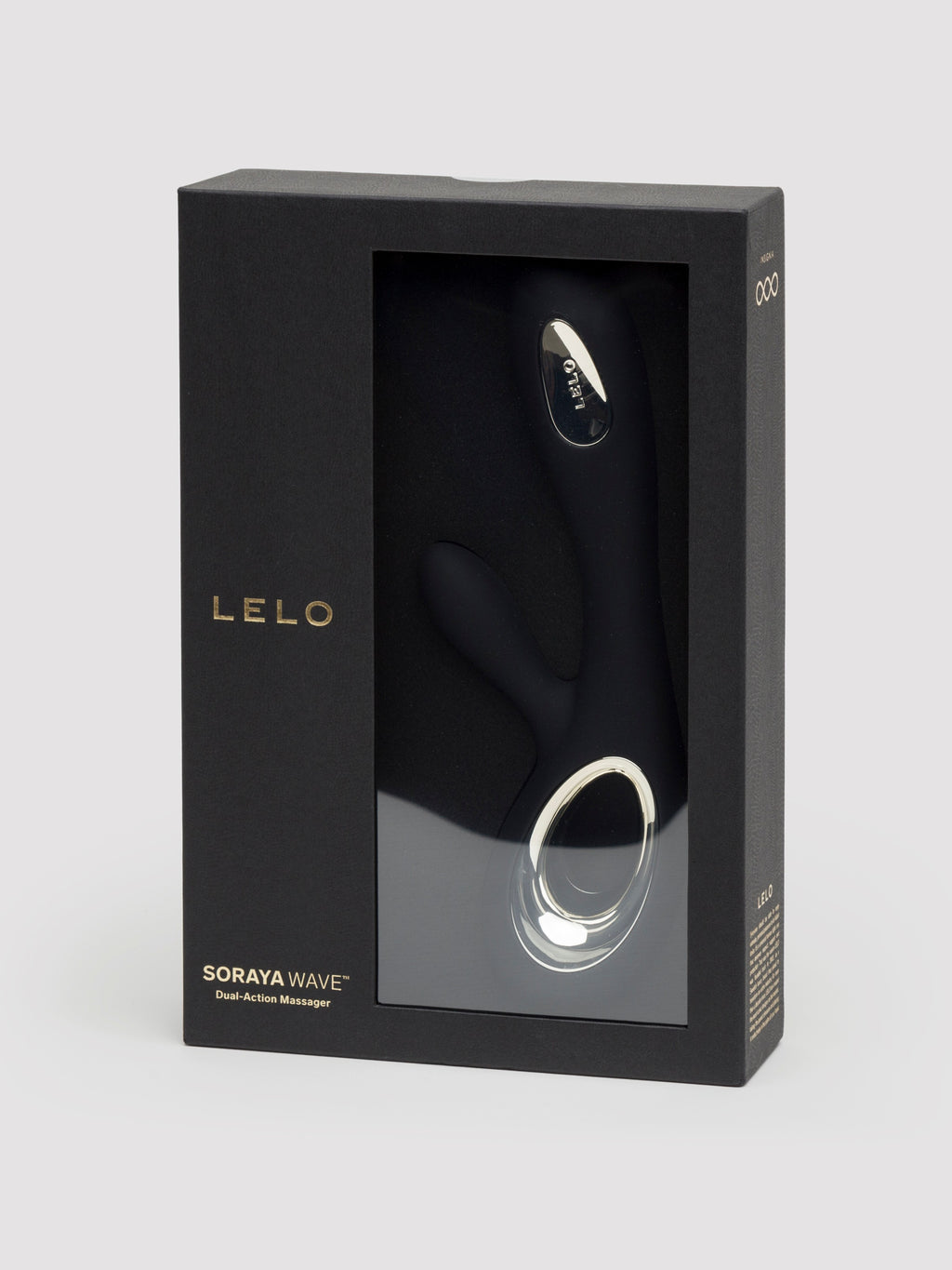 Lelo Soraya Wave Rechargeable Rabbit Vibrator, Black