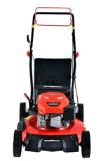 Gas Self Propelled Lawn Mower 21-in Mowing Deck 170cc Engine Adjustable Height