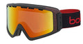 Bollé Z5 OTG Black Red Matte / Sunrise Cat.2 | Medium-Large - Snow goggles Unisex-Adult