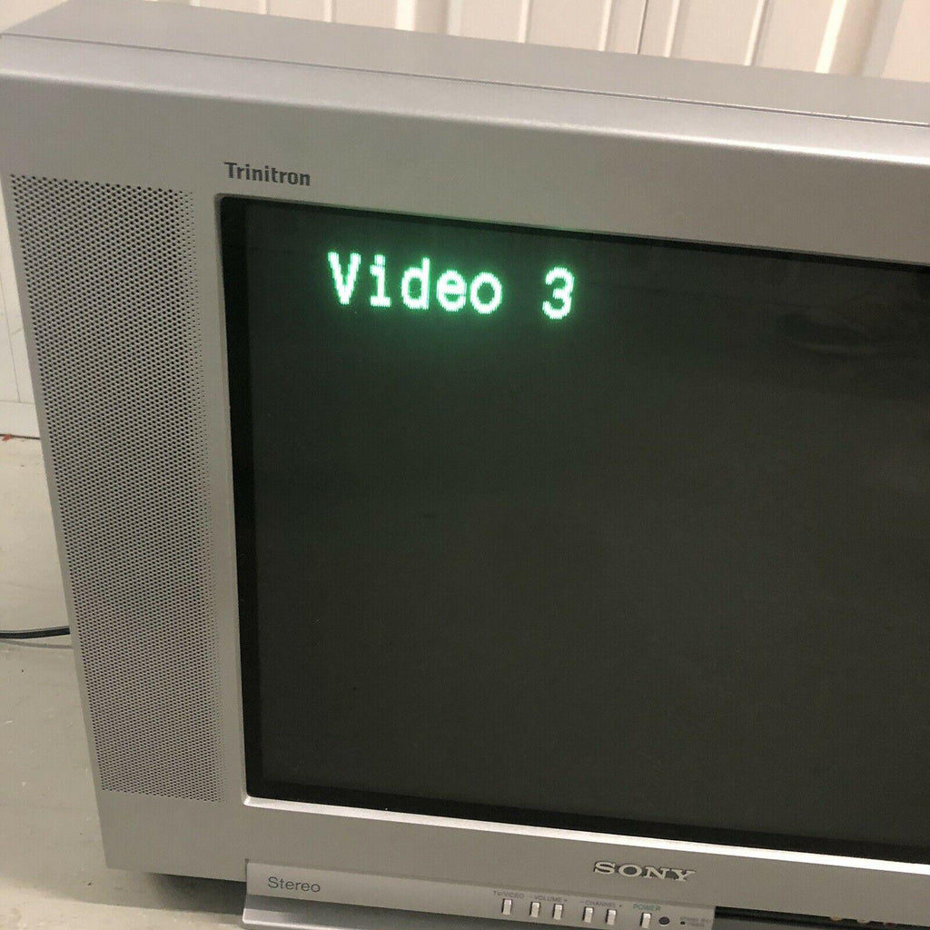 sony trinitron kv-20fs100 24” inch tv