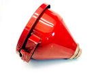 Justrite Safety Drum Funnel w/ Flame Arrestor 08205, RED