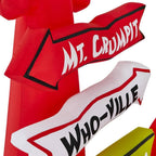 6 ft Grinch With Sign Holiday Inflatable