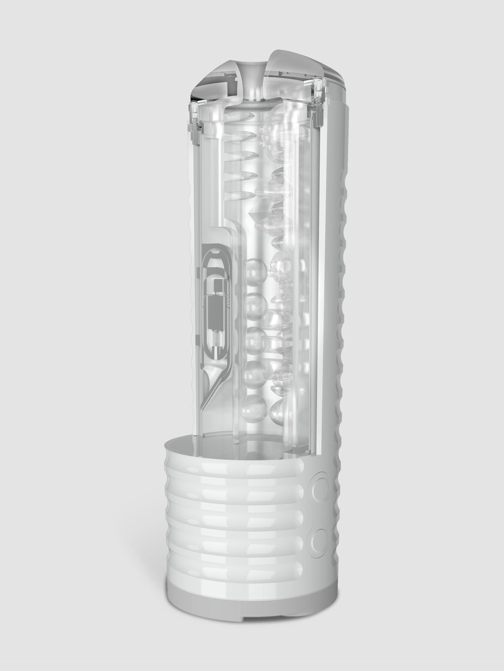 Lovense Max 2 App Controlled Rechargeable Vibrating Male Masturbator, White