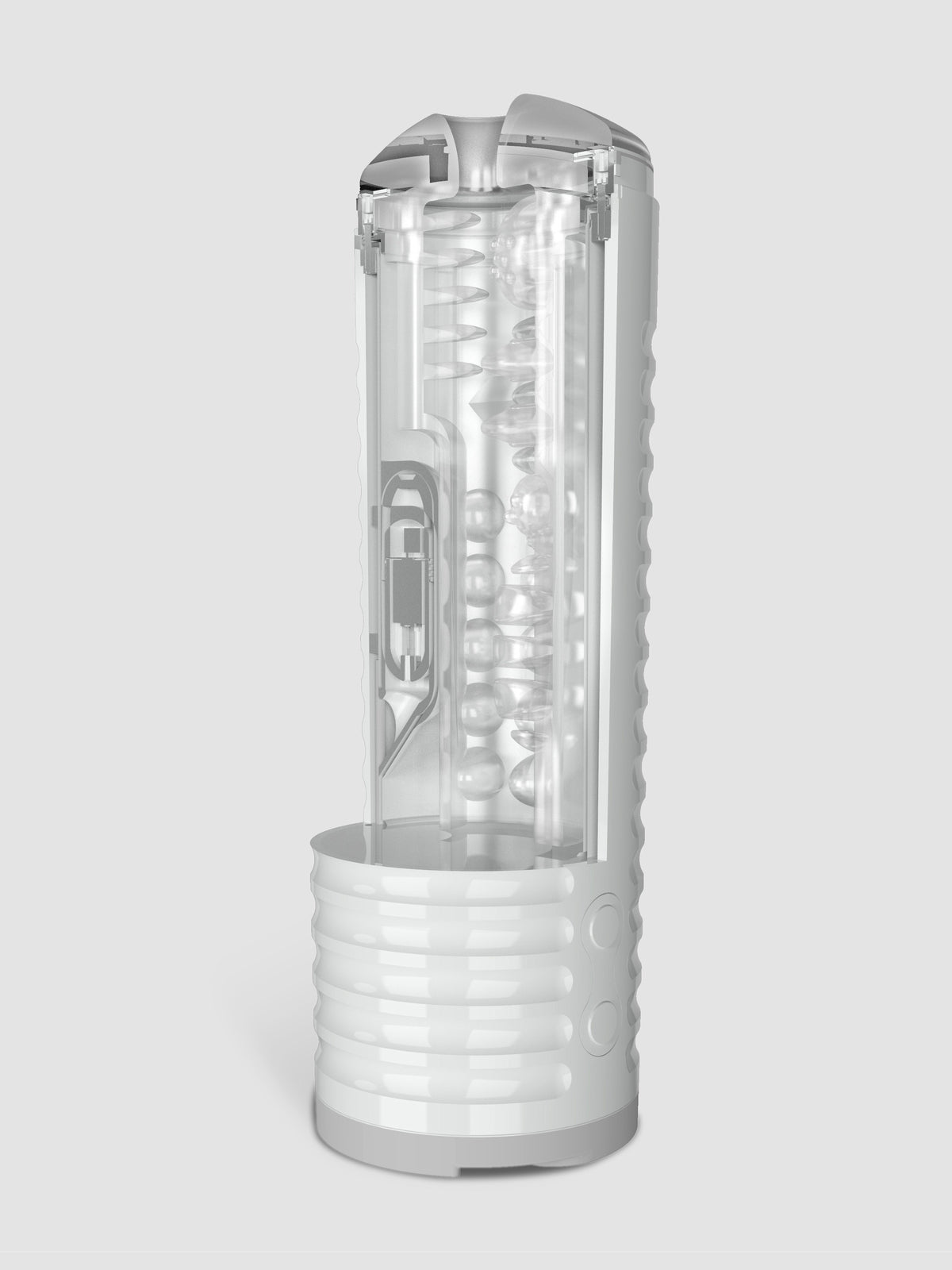 Lovense Max 2 App Controlled Rechargeable Vibrating Male Masturbator, White