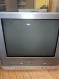 toshiba mw20fp1 20" crt tv vcr dvd combo retro gaming television remote