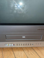 toshiba mw20fp1 20" crt tv vcr dvd combo retro gaming television remote