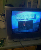 toshiba mw20fp1 20" crt tv vcr dvd combo retro gaming television remote