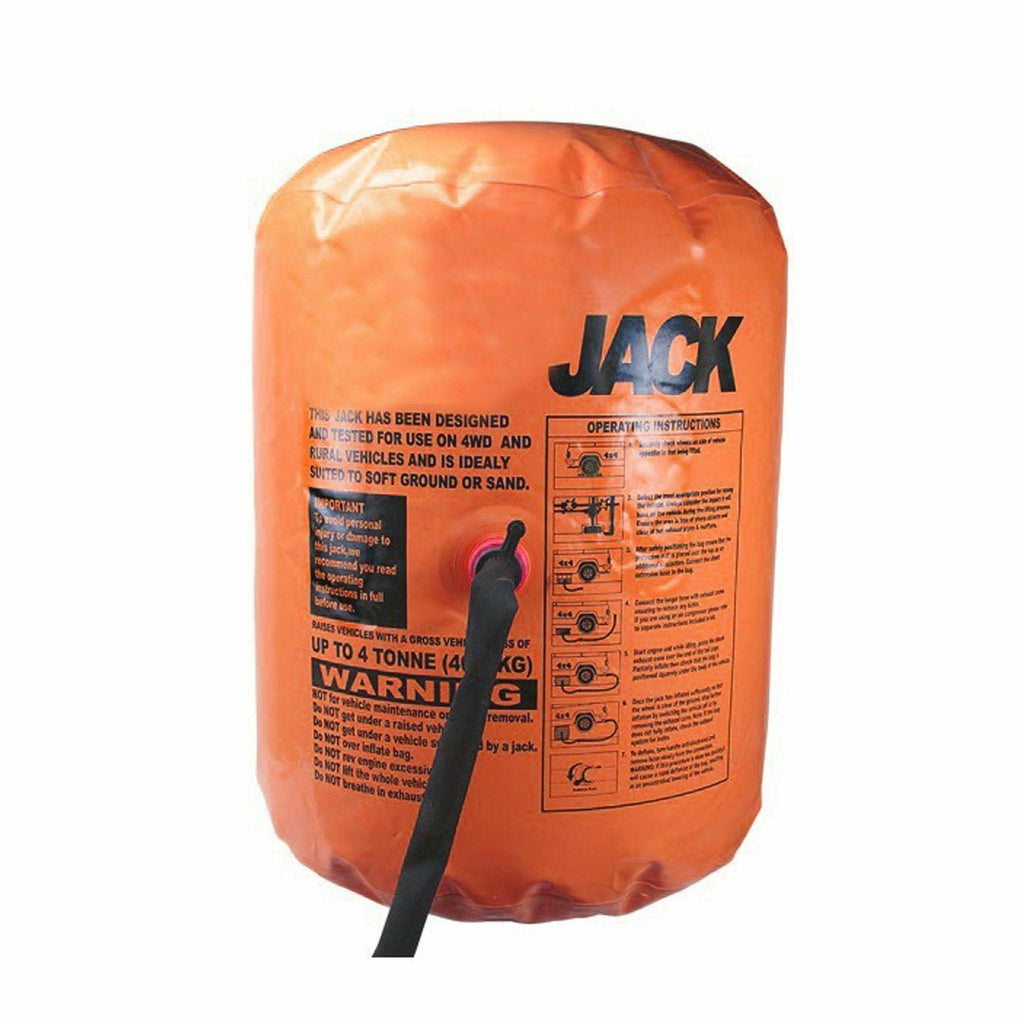 Car Inflatable Jack Exhaust Airbag 4T 4.2T 12V Wheel Support Protection Carpet