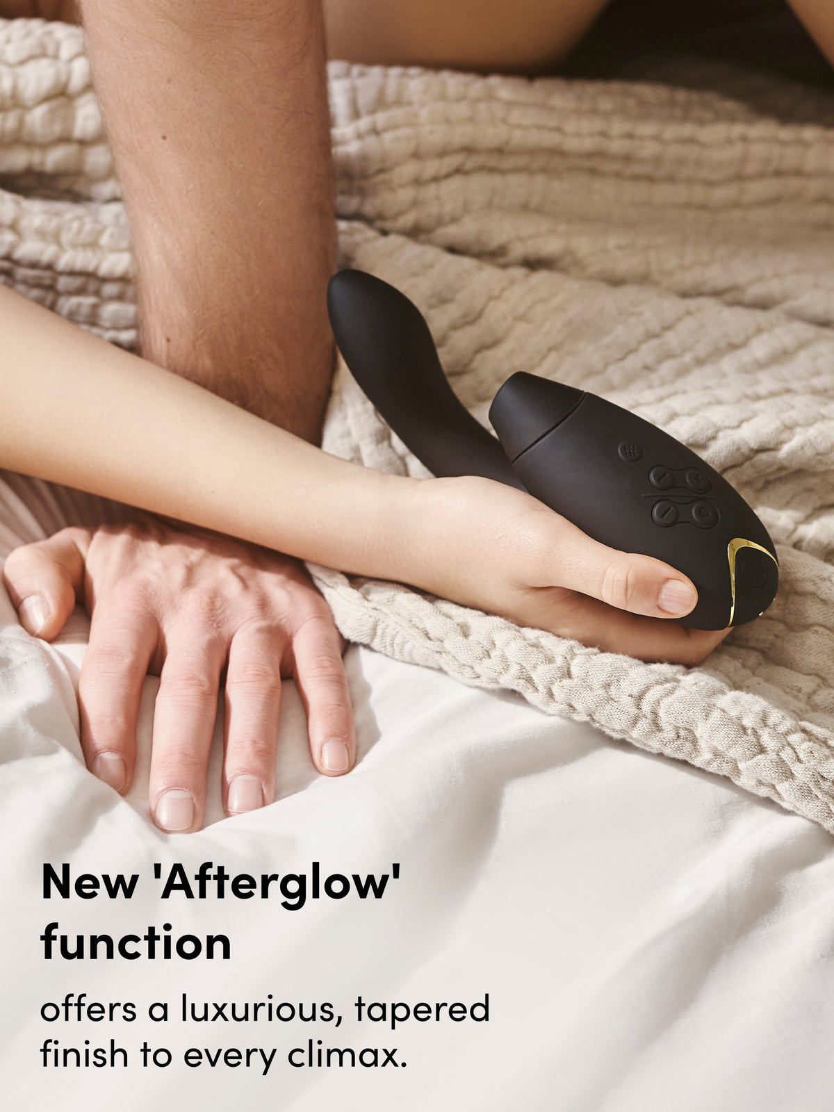 Womanizer Duo 2 Rechargeable Silicone G-Spot and Clitoral Stimulator, Black | Black