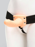 Lovehoney Perfect Partner Unisex Hollow Strap-On 6 Inch, Flesh Pink | Flesh Pink