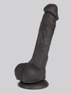 Lifelike Lover Luxe Realistic Silicone Dildo 8 Inch, Black | Black