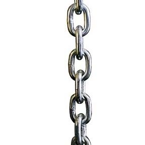ader fitness weight lifting chain set- 60 lb zinc w/ chrome collars