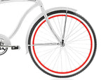 Micargi Beach Cruiser in White