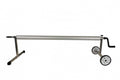 stainless steel in-ground solar pool cover reel for pools up to 16' wide