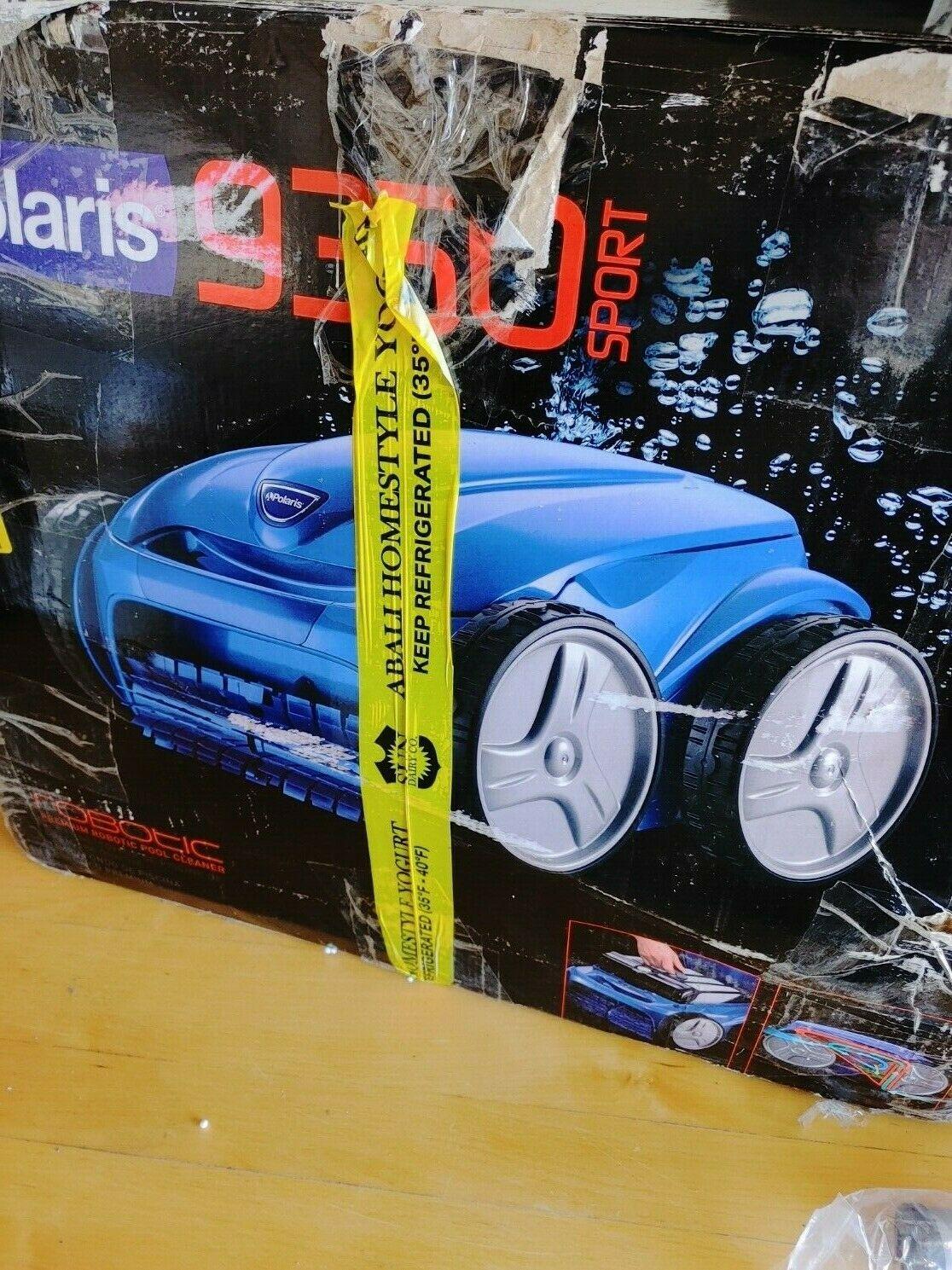 polaris 9350 sport robotic in-ground pool cleaner 2 wheel drive