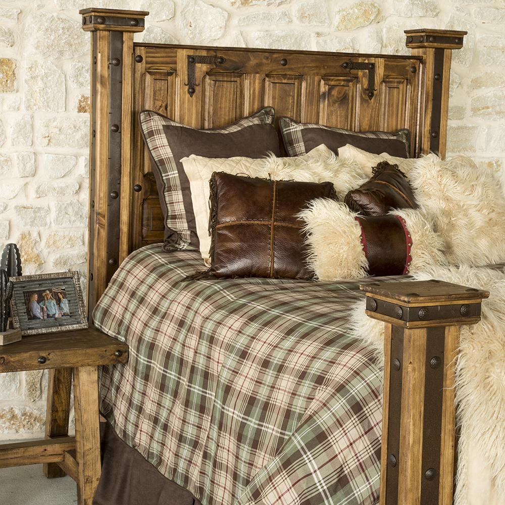 HIEnd Accents Huntsman Plaid LodComforter Set Queen