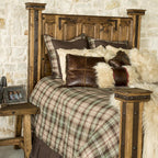 HIEnd Accents Huntsman Plaid LodComforter Set Queen