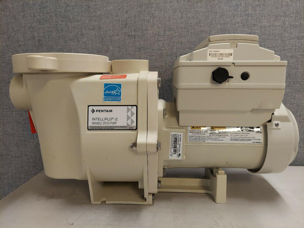 pentair 011060 intelliflo i2 energy efficient 230v variable speed pump 2hp vs