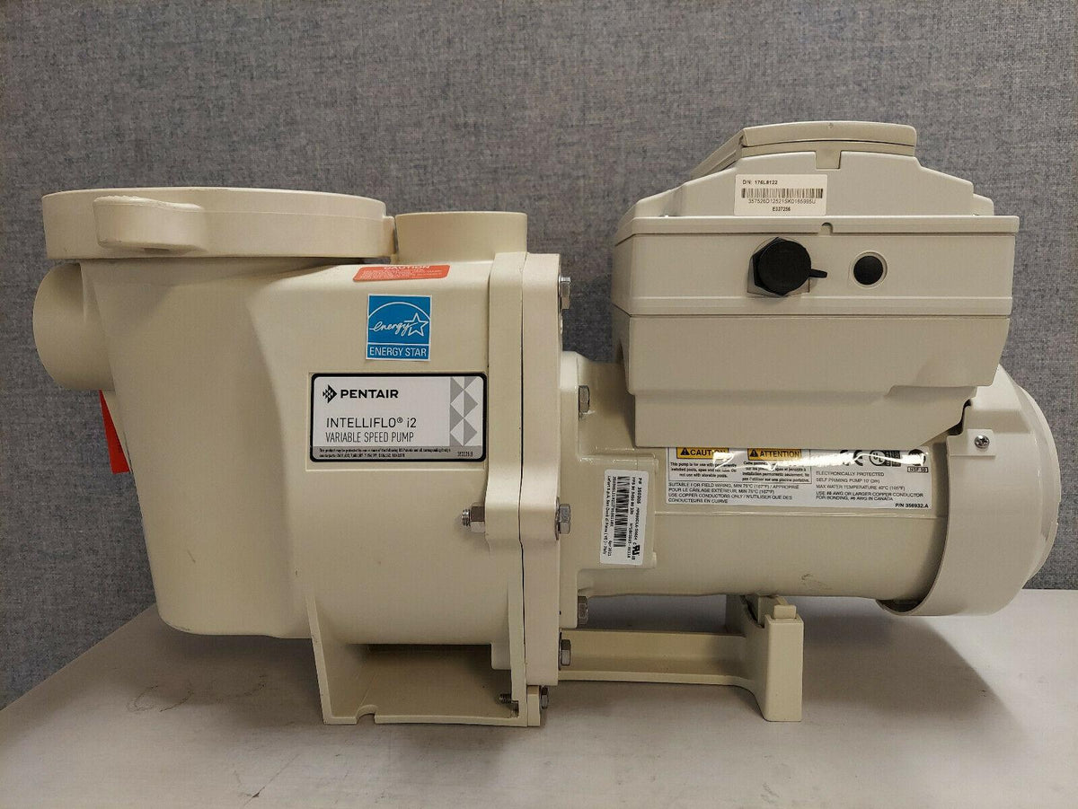 pentair 011060 intelliflo i2 energy efficient 230v variable speed pump 2hp vs