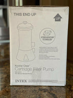 intex 530 gph pool replacement cartridge filter pump