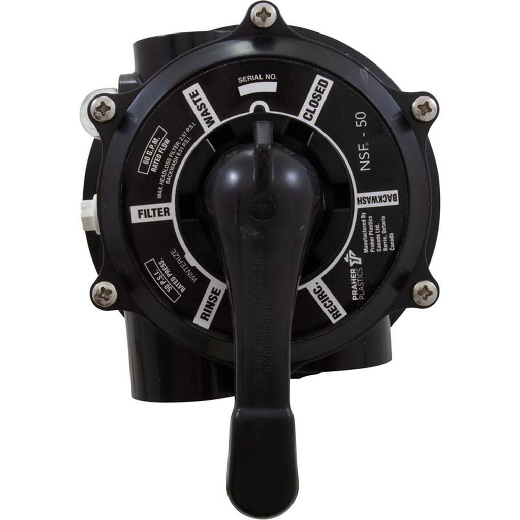 PRAHER Multiport Valve, Praher TM-12-L, 1-1/2" Female Pipe Thread