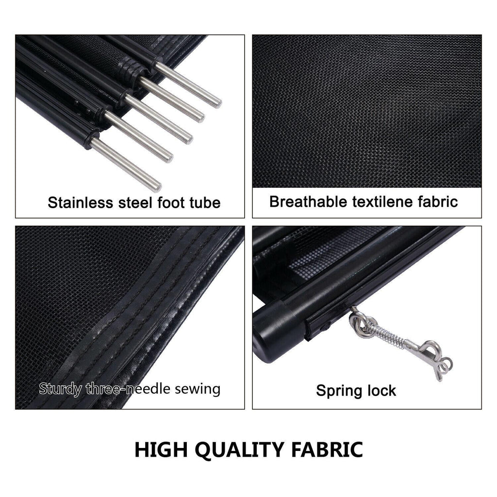 pool fences 4'x48' in-ground swimming pool sectional kit removable mesh barrier