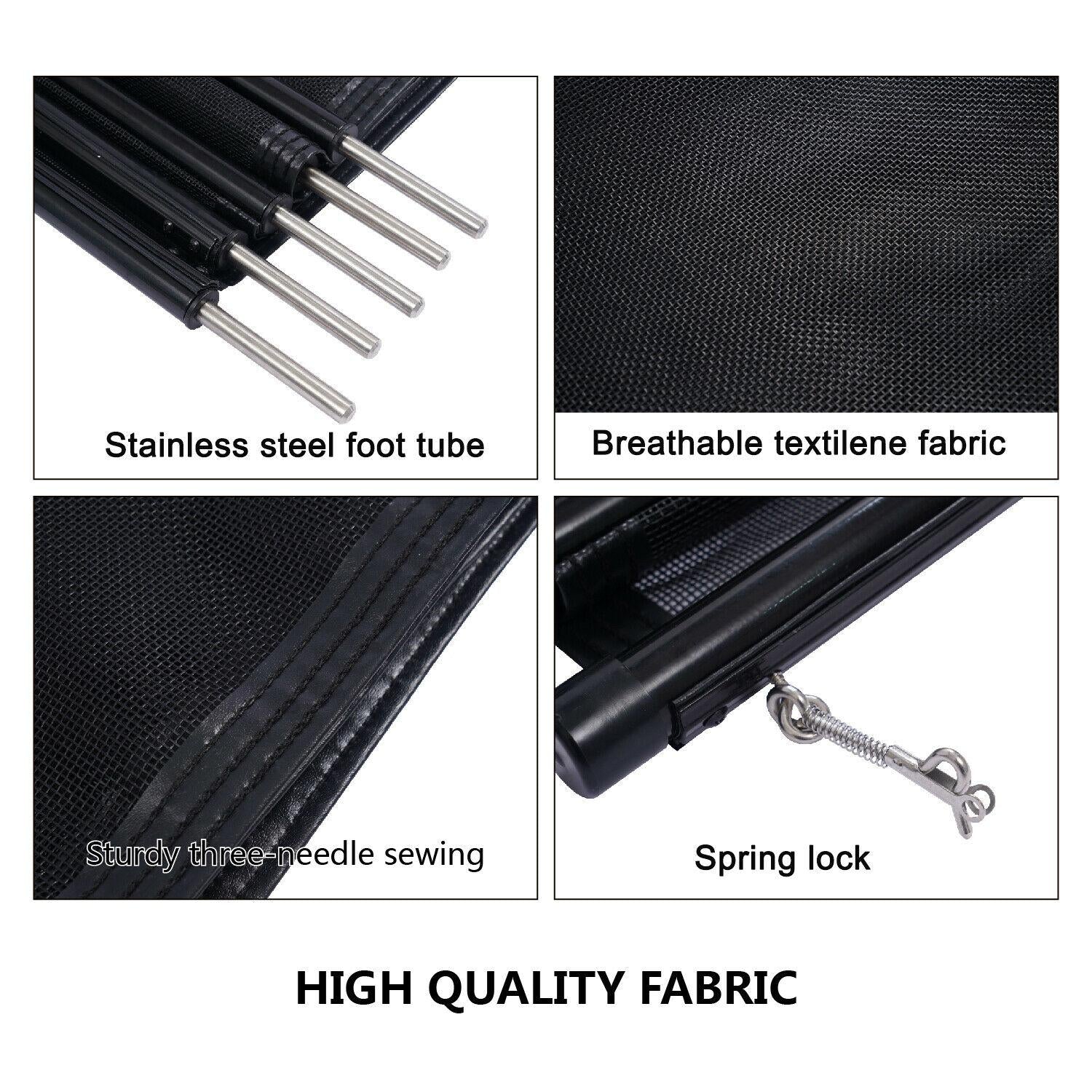 pool fences 4'x48' in-ground swimming pool sectional kit removable mesh barrier