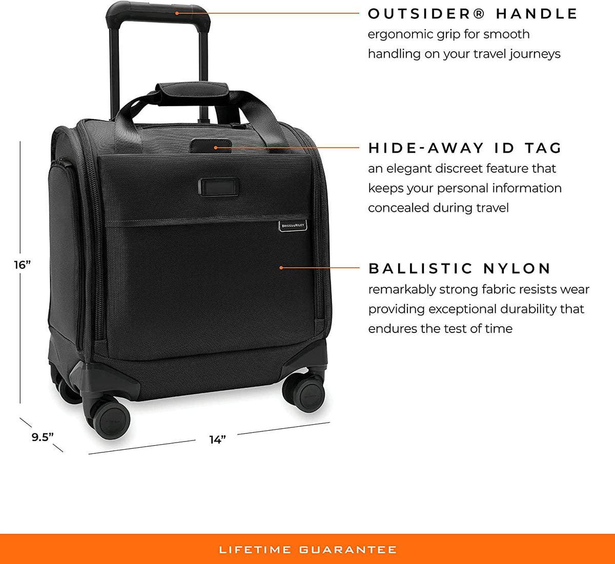 Cabin Spinner, Black