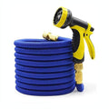 HMBB Garden Hose Nozzles, Upgraded Portable Expandable Water Hose Extensible Magic Flexible Garden Watering Hose High Pressure Car Wash Spray Gun Nozzle Gardening Rubber Hoses