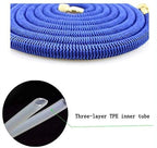 HMBB Garden Hose Nozzles, Upgraded Portable Expandable Water Hose Extensible Magic Flexible Garden Watering Hose High Pressure Car Wash Spray Gun Nozzle Gardening Rubber Hoses