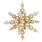 Vickerman 39" Purple Shiny and Glitter Radical Snowflake Christmas Ornament