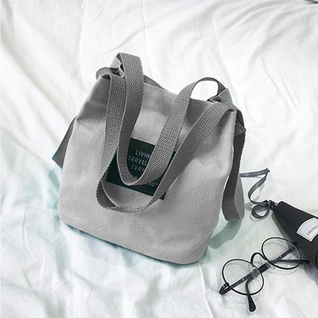 Bag - Mini Single Canvas Shoulder Bag