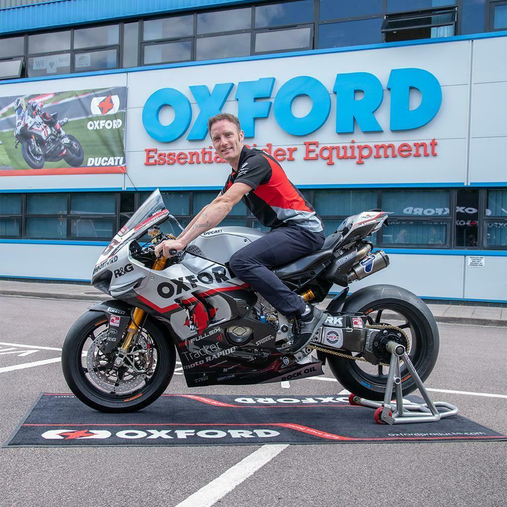 Oxford Motorcycle Motorbike Racing Team Workshop GaraMat XL 240x103cm