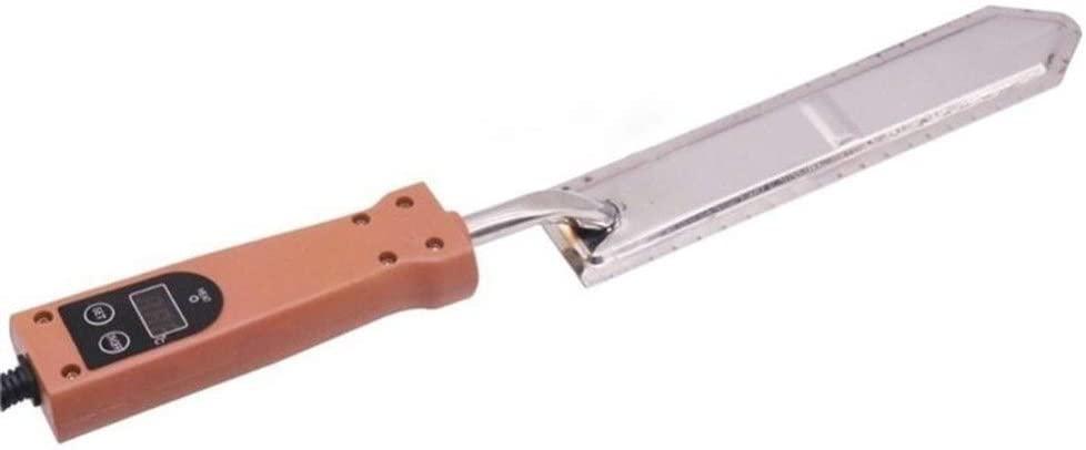 rouroumaoyi electric honey uncapping knife with temperature control digital display beekeeping scraper beekeeper supplies tool (color : uk)