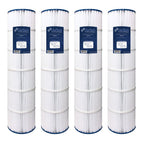 clurtech replacement pentair clean &amp; clear plus 520 pool filter cartridge 4 pack