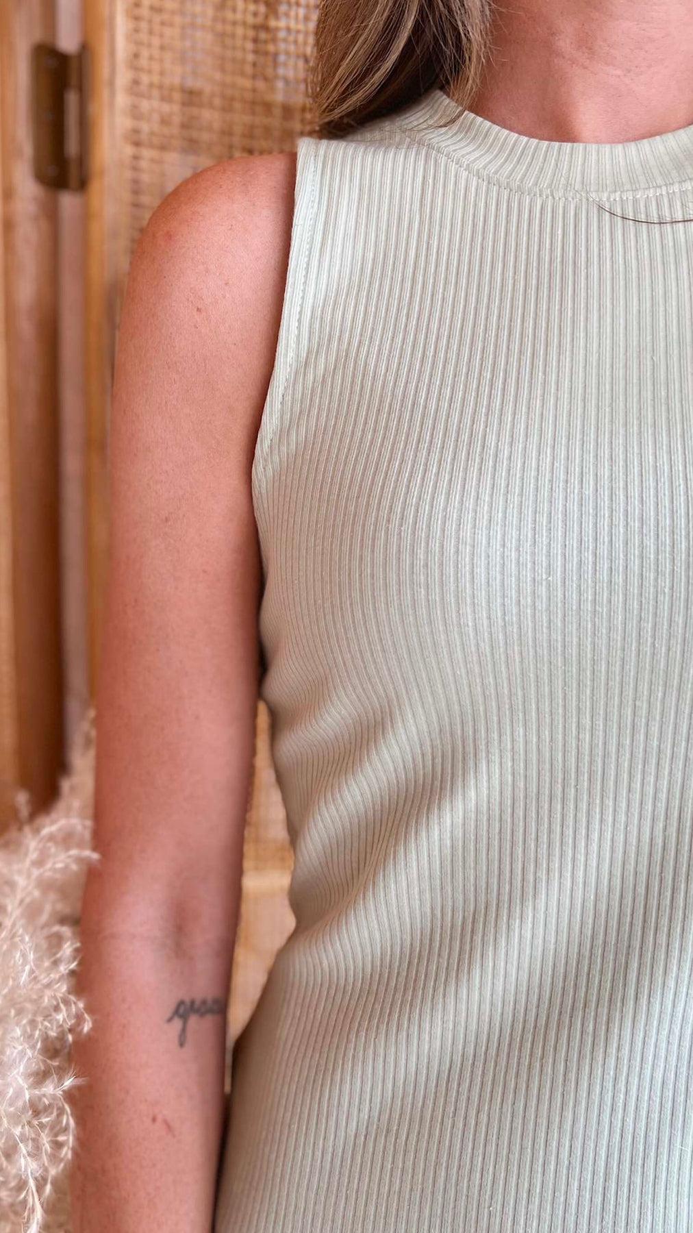 The Matcha Latte Dress