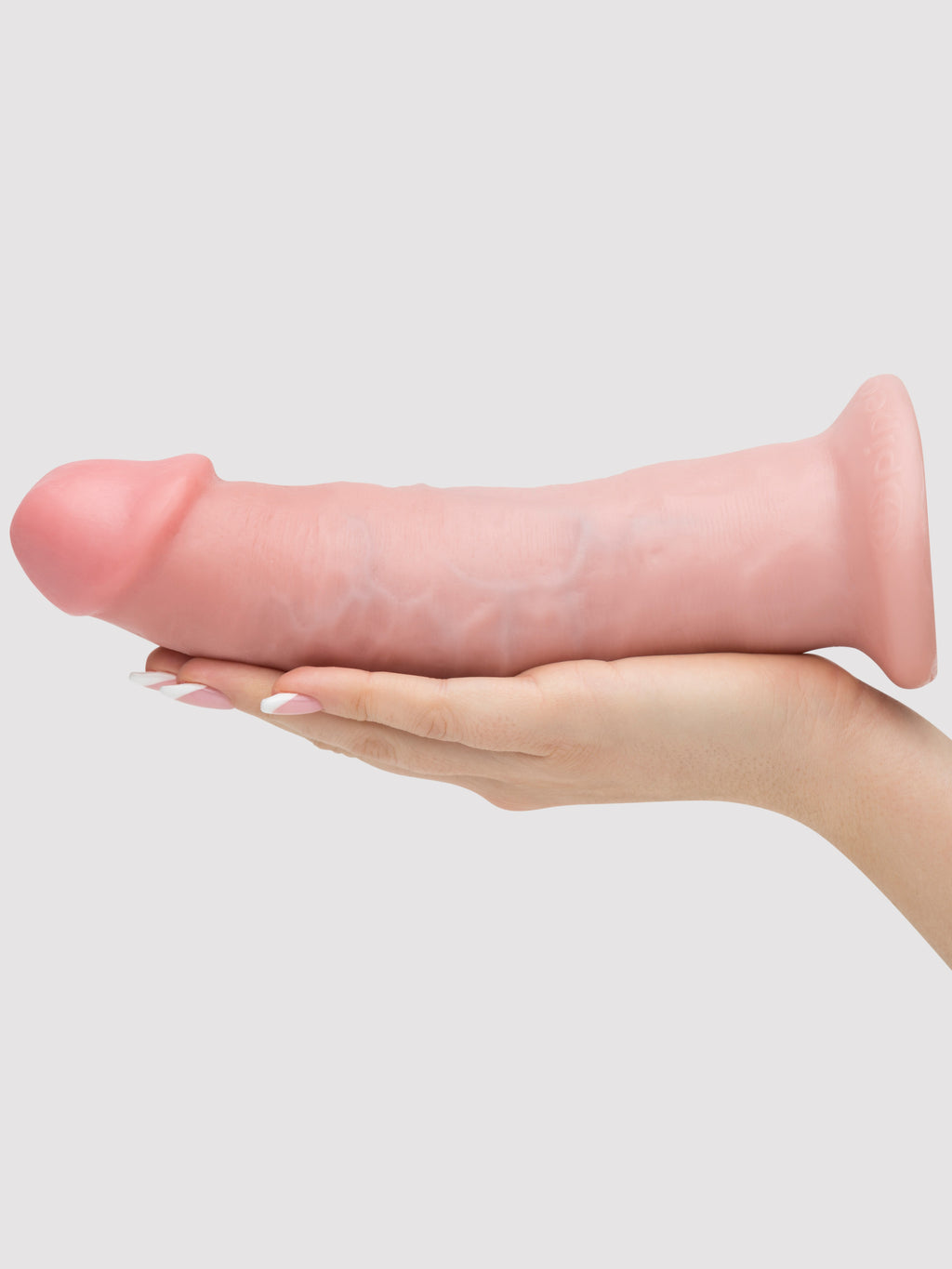 King Cock Ultra Realistic Girthy Suction Cup Dildo 8.5 Inch, Flesh Pink | Flesh Pink