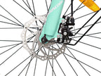 24"/26" Adult Mountain Tricycle, 7 Speed 3 Wheel Cruiser Bicycle, Cyan Exercise Women's Trike, Rear StoraBasket