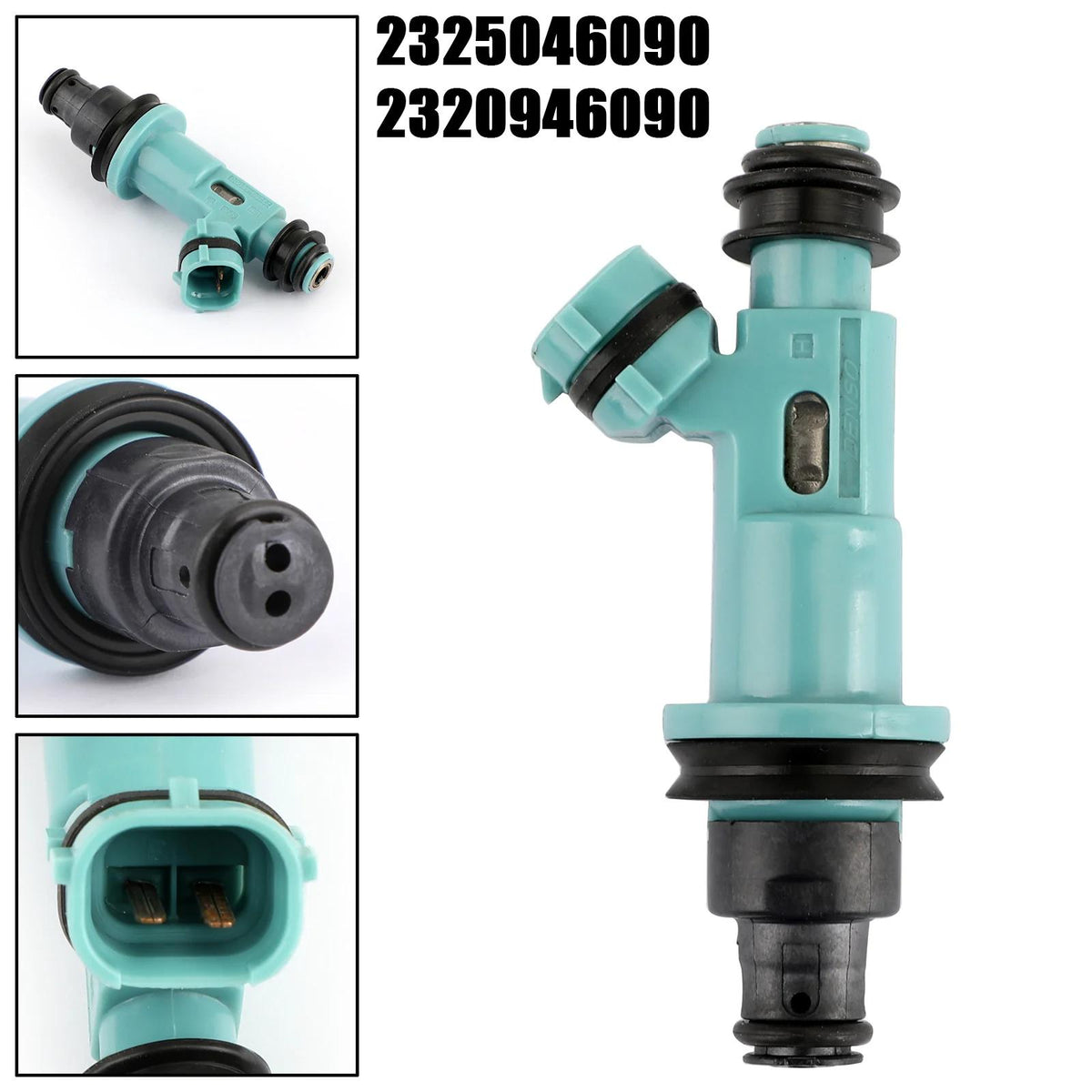 842-12268 23209-46090 2320946090 2325046090 1x Fuel Injector 23250-46090 For Toyota Supra Lexus GS300 SC300 IS300 3.0L Generic
