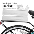 reezero Around Block Women's 3-Speed Beach Cruiser Bicycle, 26" Wheels, Navy