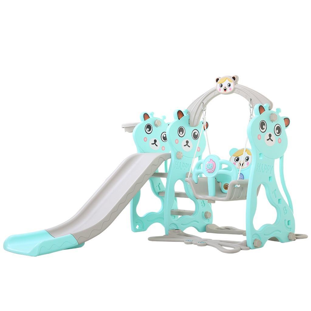 Homekdome Toddler Mountaineering And Swing Set, Suitable For Indoor And Backyard Baskets