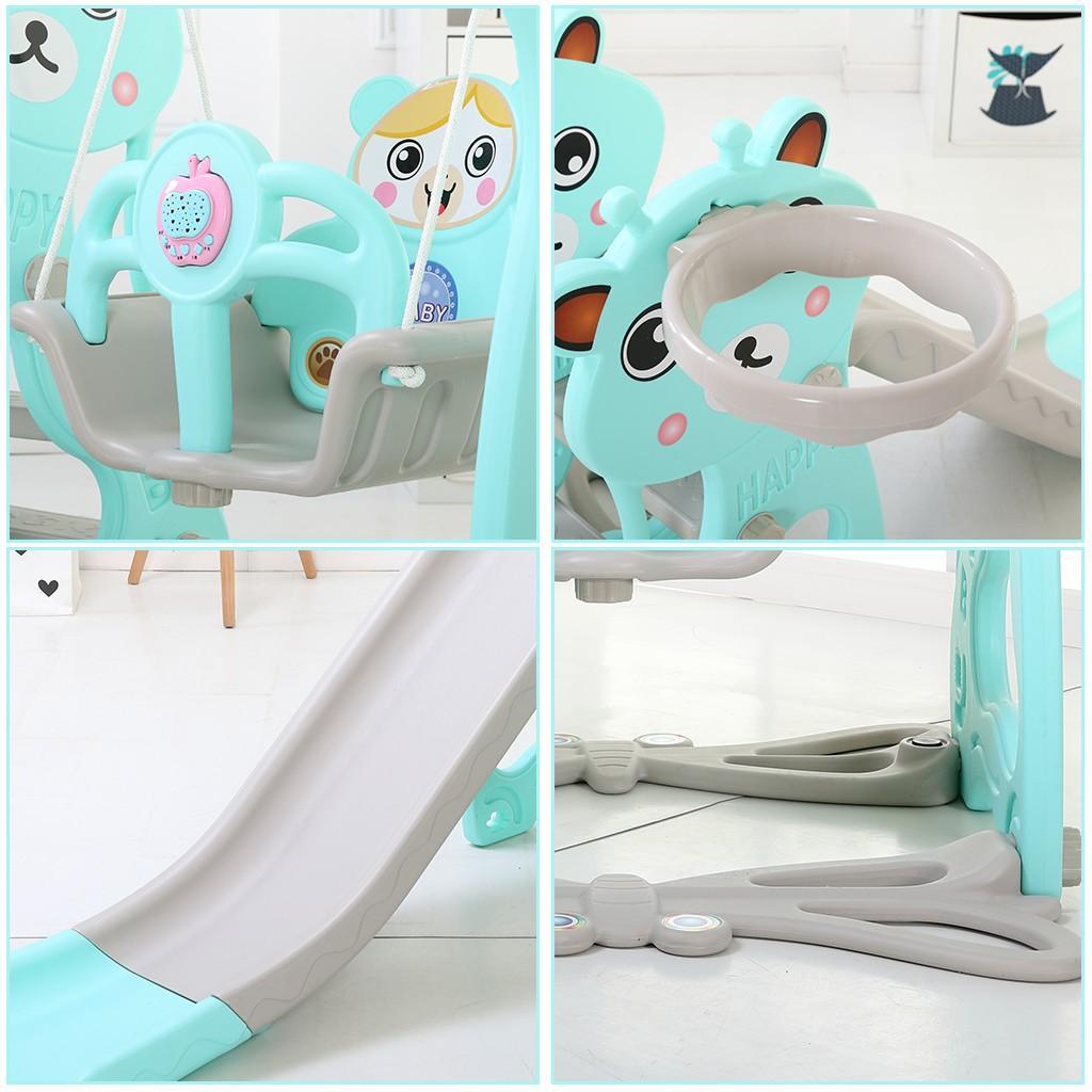Homekdome Toddler Mountaineering And Swing Set, Suitable For Indoor And Backyard Baskets