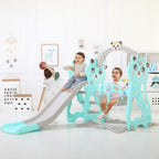 Homekdome Toddler Mountaineering And Swing Set, Suitable For Indoor And Backyard Baskets